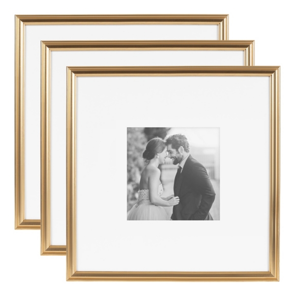 Adlynn Gold 3-pc. Gallery Wall Frame Set | Kirklands Home