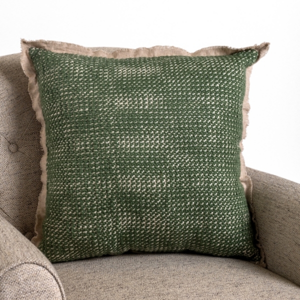 Sage Woven Elowen Pillow