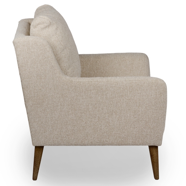 Lauren Ivory Quartz Upholstered Accent Chair