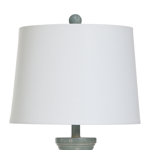 Rustic Blue-Green Darcy Table Lamp