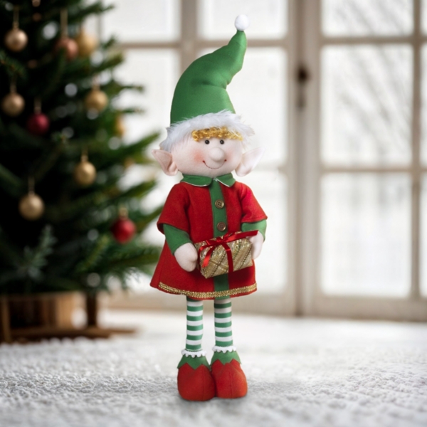 Animated Elf Christmas Decoration