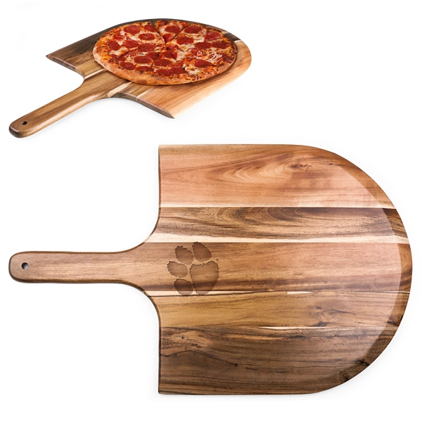 Clemson Tigers Acacia Wood Pizza Peel