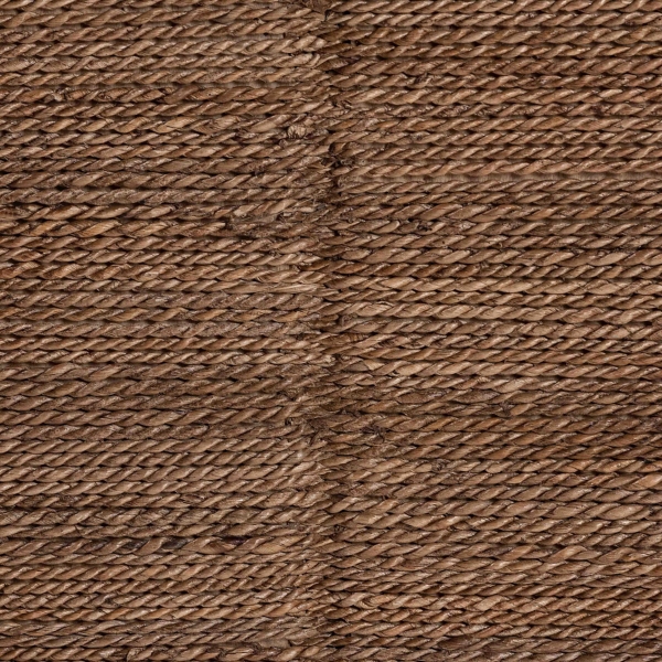 Natural Seagrass Wrapped Console Table