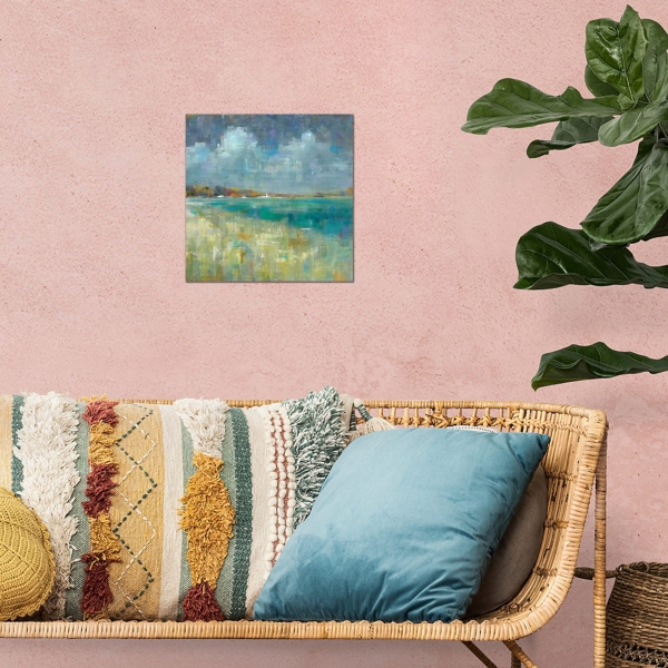 Abstract Sky and Sea Canvas Art Print