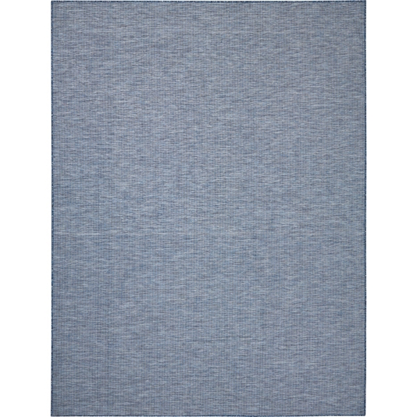 Navy Modern Positano Indoor/Outdoor Rug, 8x10 | Kirklands Home