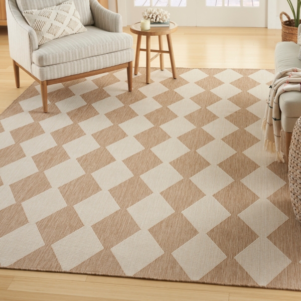 Jute Diamond Positano Outdoor Rug