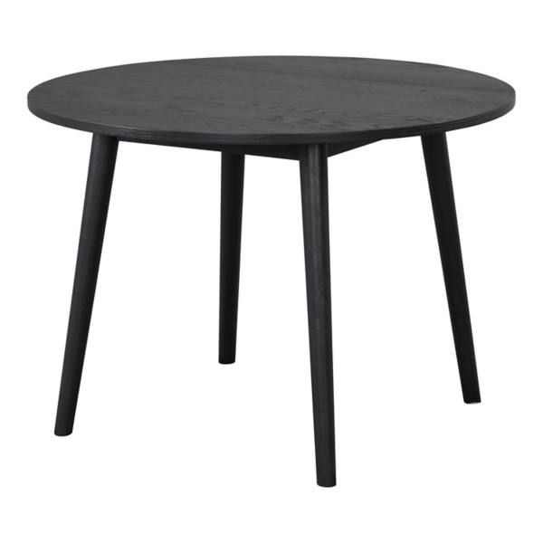 Black Round Veneten Dining Table | Kirklands Home