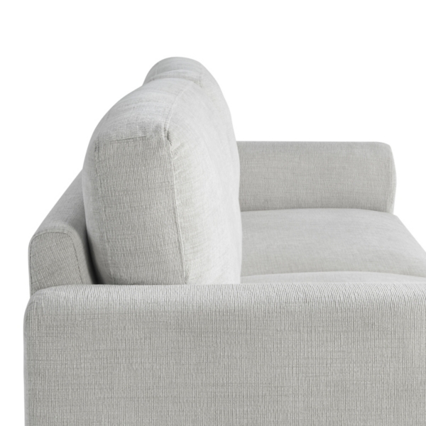 Ivory Woven Upholstered Madeline Sofa