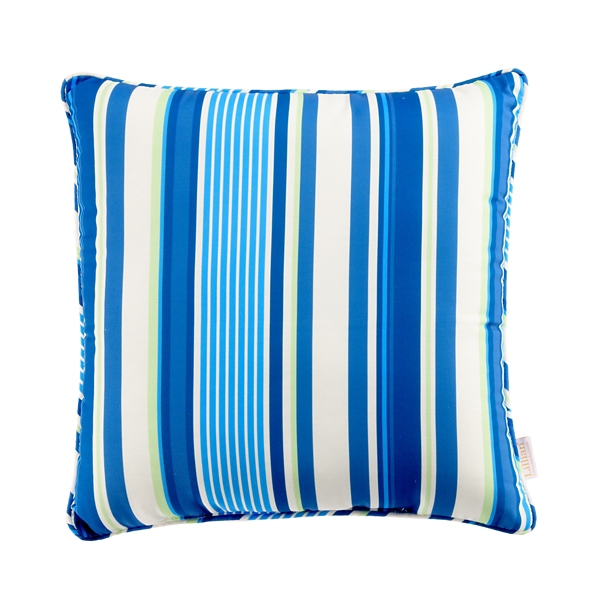 Blue Striped Outdoor Pillow Kirklands Home