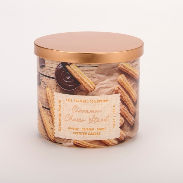 Cinnamon Churro Stand 3-Wick Jar Candle