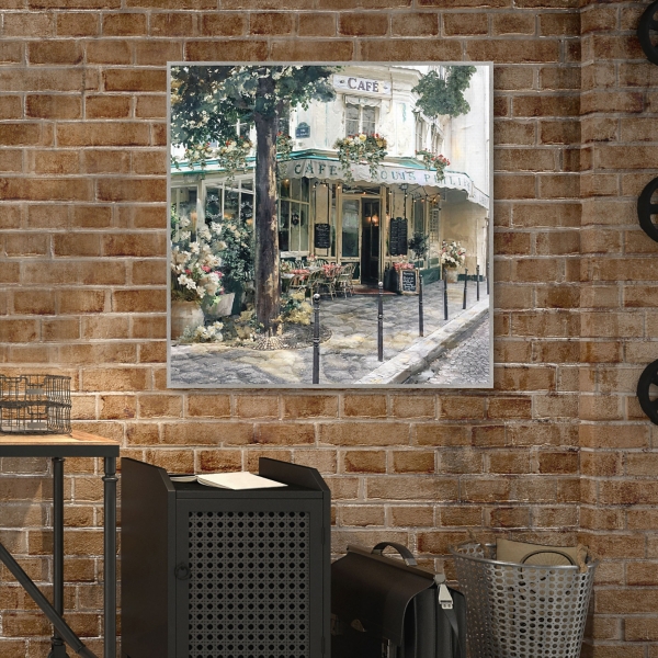 Rendezvous Cafe Framed Art Print