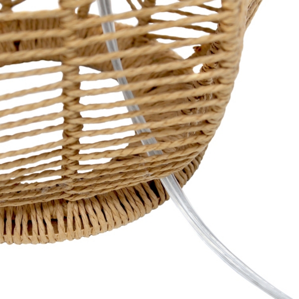 Natural Rattan Wicker Floor Lamp