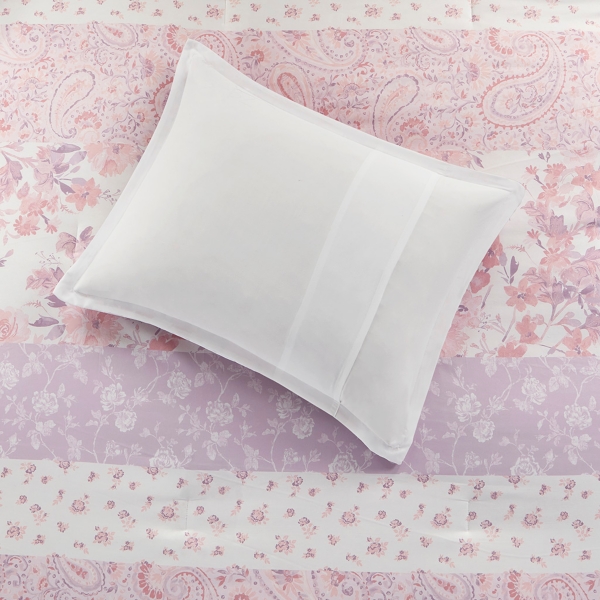 Pink Paisley Twin/Twin XL 4-pc. Comforter Set