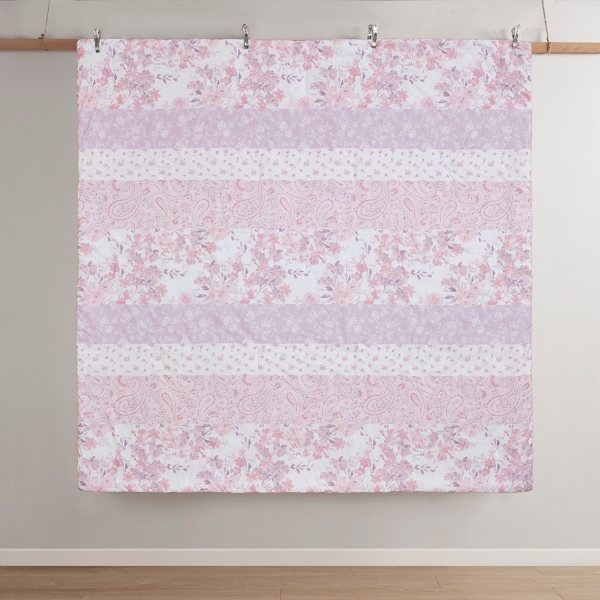 Pink Paisley Twin/Twin XL 4-pc. Comforter Set