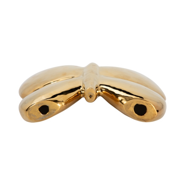 Gold Balloon Butterfly Figurine, 8 in.