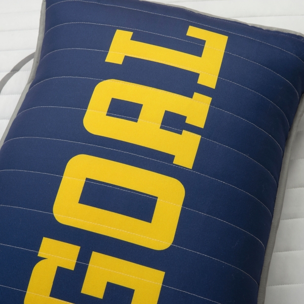 Soccer Game Reversible 5-pc. Full/Queen Quilt Set