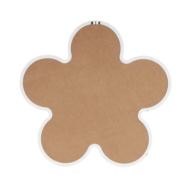 White Flower Kids Wall Mirror