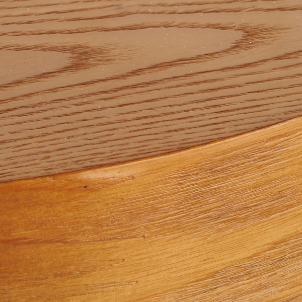 Brown Organic Shape 3-pc. Floating Wall Shelf