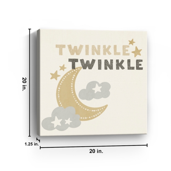 Twinkle Twinkle Canvas Art Print