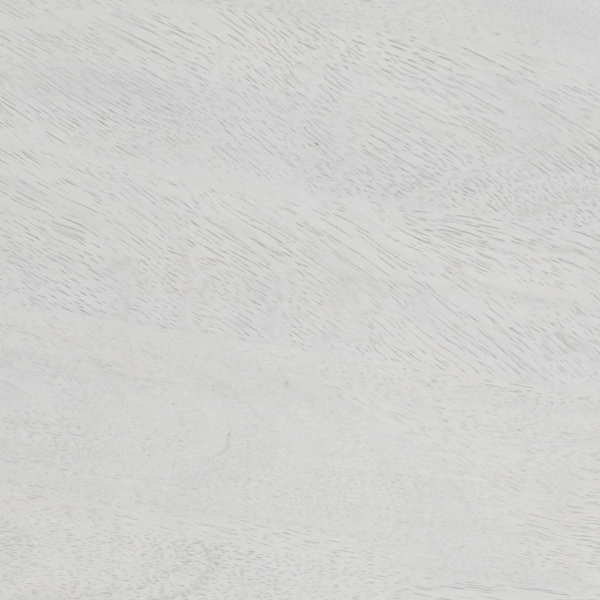 White Distressed Round Storage Coffee Table