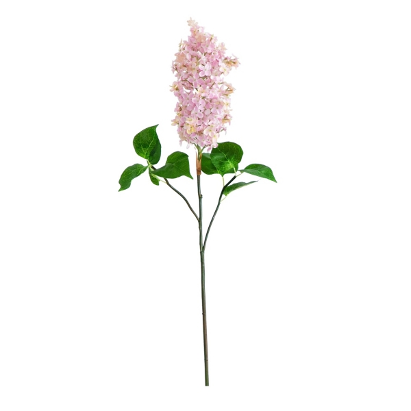 Pink Lilac Flower Stems, Set of 3