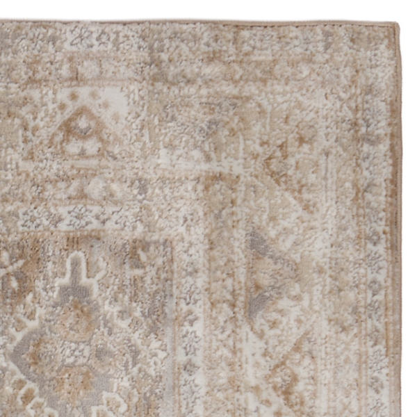 Ivory Bree Bordered Area Rug, 5x8