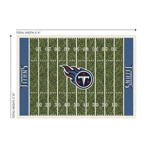 Tennessee Titans Homefield Area Rug, 4x6