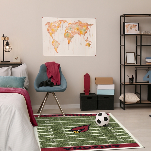 Arizona Cardinals Homefield Area Rug, 4x6