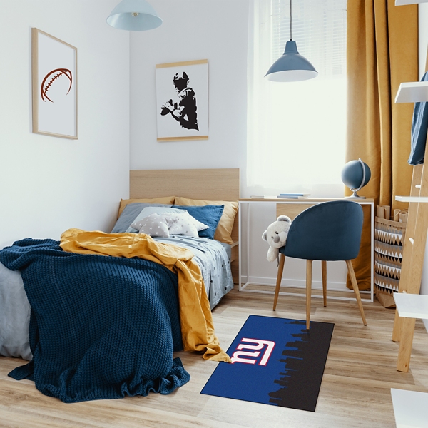 Hometown New York Giants Washable Rug, 2x3