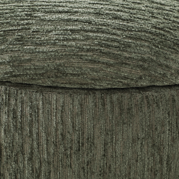 Pine Green Upholstered Lyra Storage Ottoman