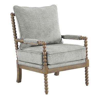 Ivory Spencer Spindle Armchair