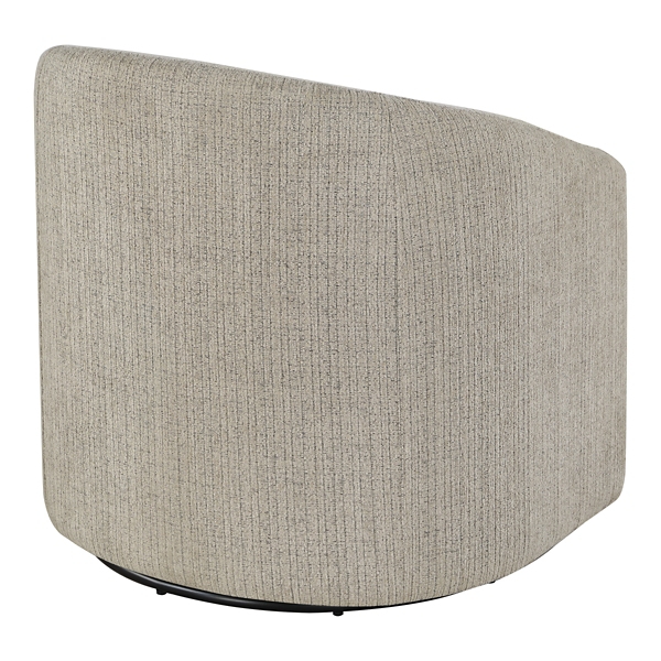 Taupe Upholstered Bella Swivel Chair