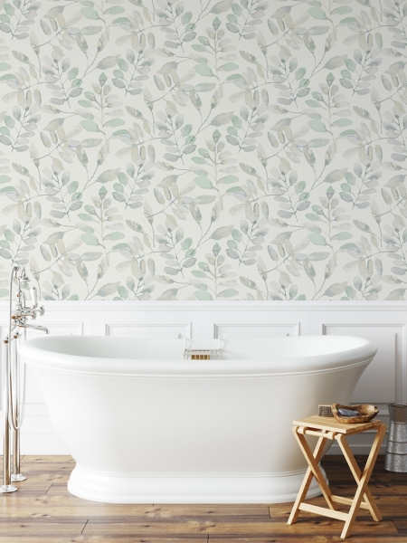 Fable Leaf Peel and Stick Wallpaper