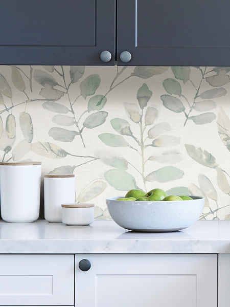 Fable Leaf Peel and Stick Wallpaper
