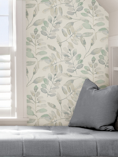 Fable Leaf Peel and Stick Wallpaper