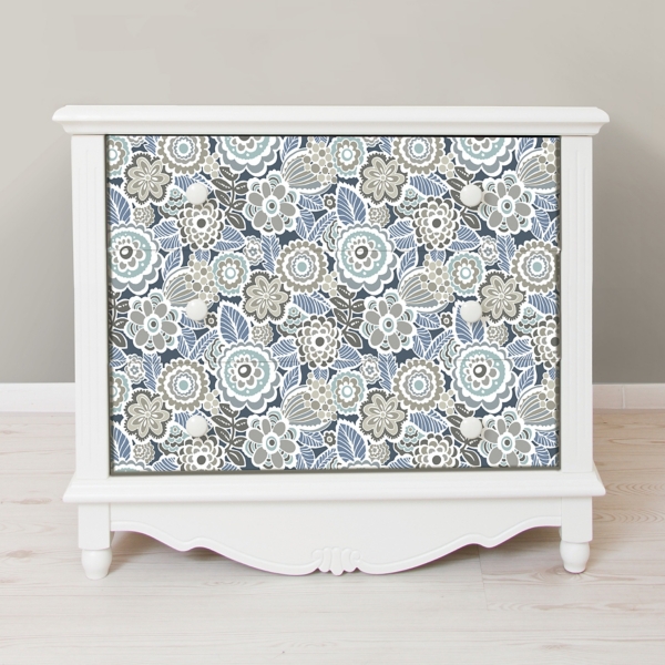 Navy Dream On Peel & Stick Wallpaper