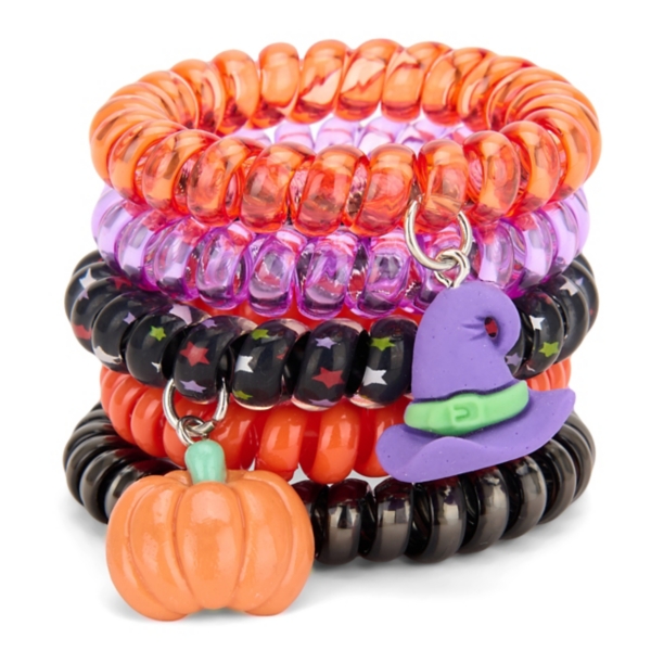 Halloween Hair Ties 5-pc. Ornament Set