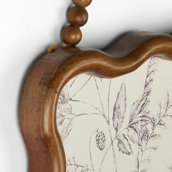 Toile Monogram H Wavy Wall Plaque