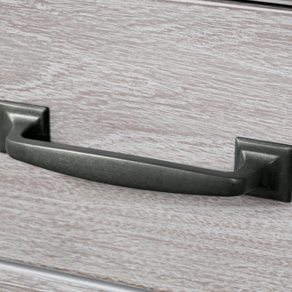 Penny Weathered Gray Wood Nightstand