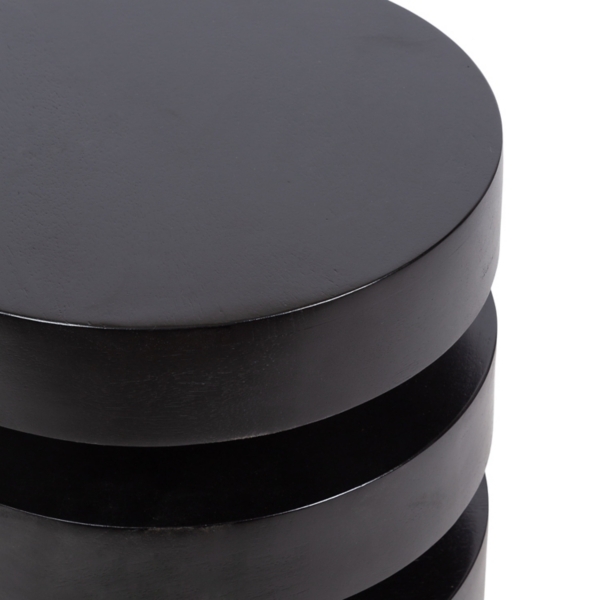 Olivia Black Accent Table