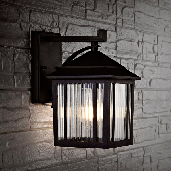 Black Ranzi Outdoor Wall Sconce