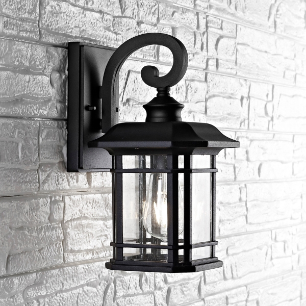 Black Lolia Outdoor Wall Sconce