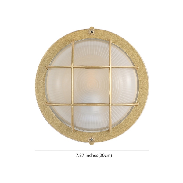 Gold Elson Outdoor Wall Sconce