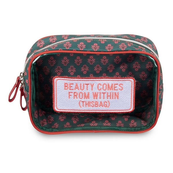Beauty Comes From Within Cosmetic Bag