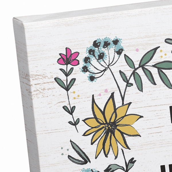 Floral Relax Canvas Art Print