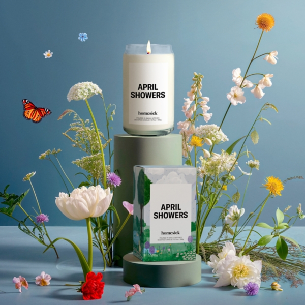 Homesick April Showers Jar Candle