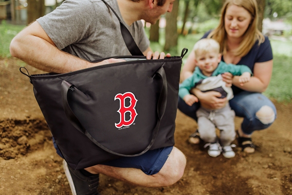 Black Boston Red Sox Cooler Tote Bag