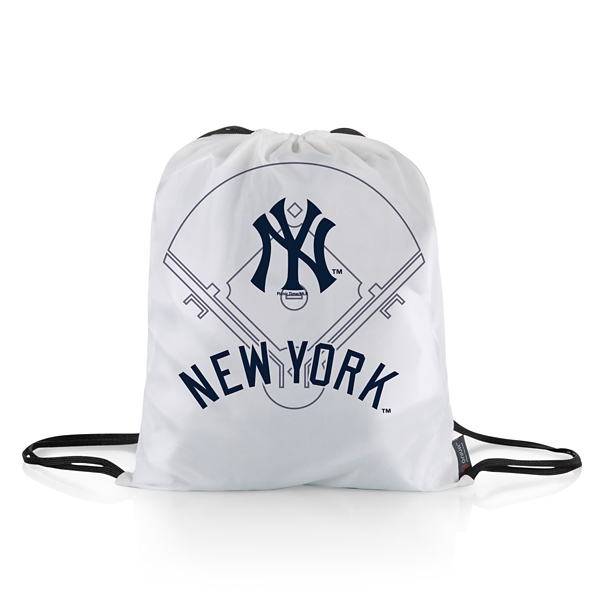 New York Yankees Blanket & Drawstring Bag Set
