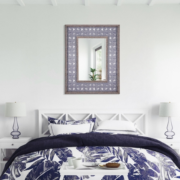 Navy Lahaina Sailor Wall Mirror