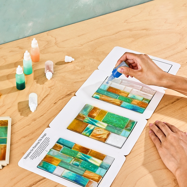 Lifelines FlowCrafts Decorative Tile Lamp Kit